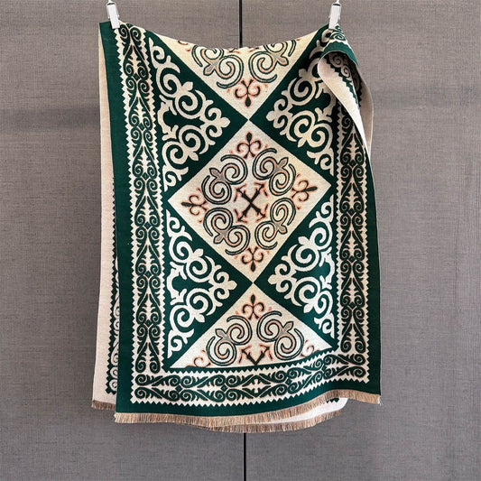 Soft Knit Reversible Winter Scarf